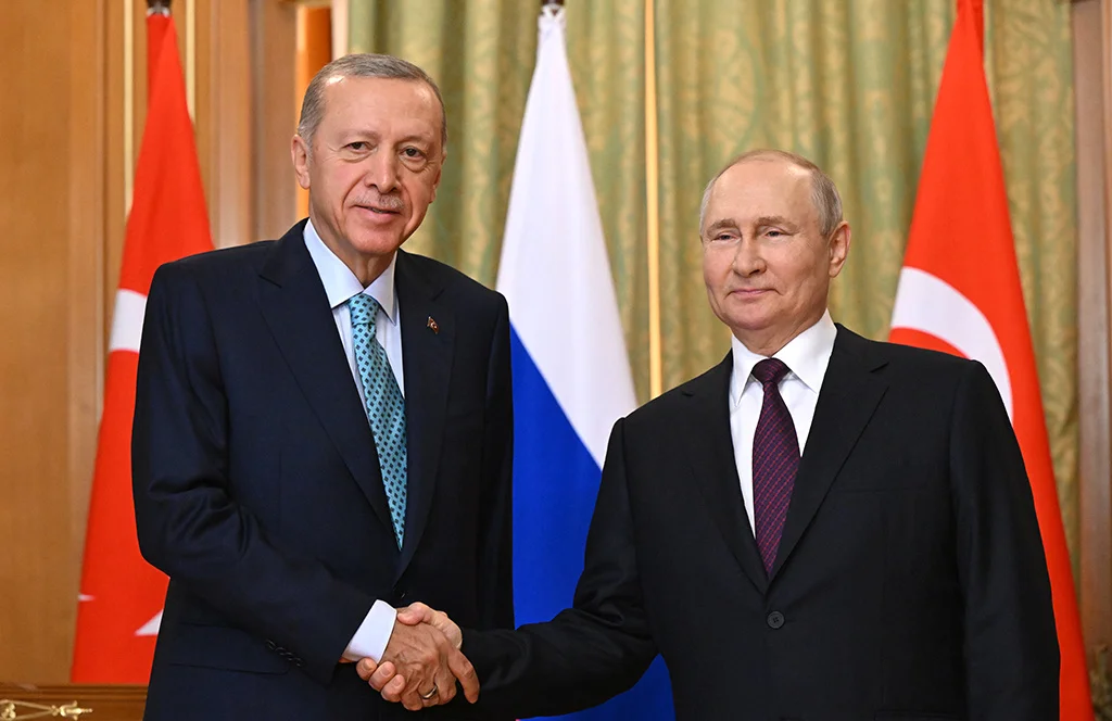 В МИД Турции назвали темы переговоров Путина с Эрдоганом в Анкаре